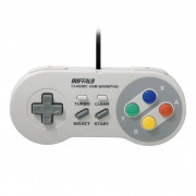 Mando USB Gamepad iBuffalo réplica SNES de 8 botones Gamepad PLAY - Compatible con PC Windows, Raspberry, PS3 etc
