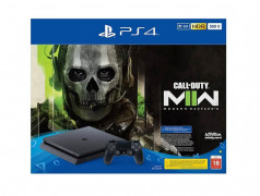 PS4 Slim 500Gb Negra Playstation 4 Consola + Call of Duty MWII