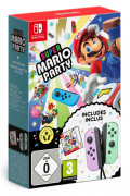 Pack Super Mario Party (código descarga) + Joy-Con verde/morado Nintendo Switch
