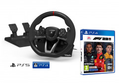 Volante PS4 y Pedales RWA licencia PlayStation PS4/PS5 + Formula 1 F1 2023 PS4