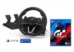 Volante PS4 y Pedales RWA licencia PlayStation PS4/PS5 + Gran Turismo 7 PS4