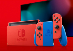 Consola Nintendo Switch Edición Mario Rojo/Azul 32Gb
