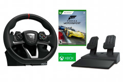 XBOX ONE Volante Pedales Licencia Original Racing Overdrive + Forza Motorsport