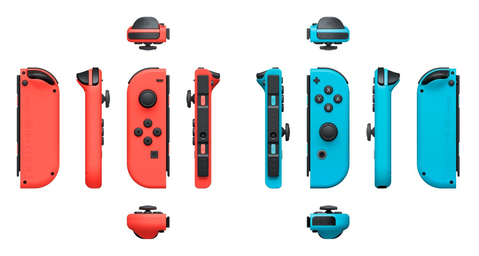 Mando Joy-Con set Izda/Dcha Azul Neón/Rojo Neón Nintendo Switch · Nintendo  · El Corte Inglés